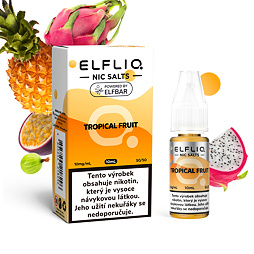 Liquid ELFLIQ Nic SALT Tropical Fruit 10ml - 10mg
