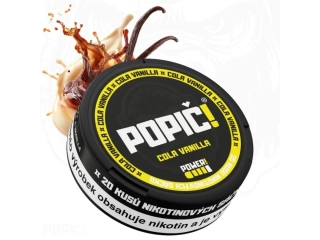POPIČ! nikotinový sáček - Cola & Vanilla