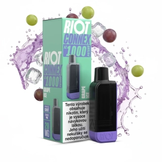 RIOT Connex 1000 předplněná kapsle (Grape Ice) 1ks 18mg