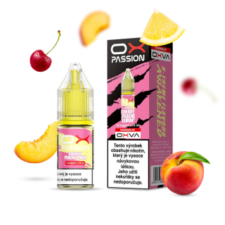 OXVA OX PASSION Salt Cherry Peach Lemon (Třešeň, broskev & citron) 10ml 10mg