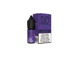 Nikotinová Sůl Sic! Salts - Grape Ice 10ml - 10mg
