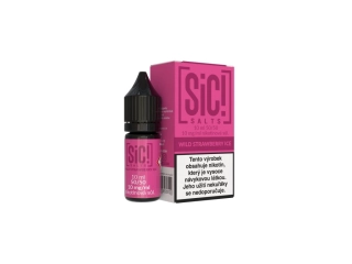 Nikotinová Sůl Sic! Salts - Wild Strawberry Ice 10ml - 10mg