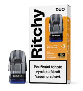 Ritchy DUO Pod Duomax – Náhradní cartridge 0,4 Ω (3 ks)