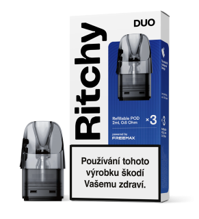 Ritchy DUO Pod – Náhradní cartridge 0,6 Ω (3 ks)