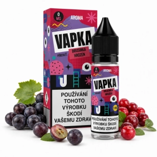 Vapka Brusinka a Hrozen Shake & Vape – 5 ml aroma v 60ml lahvičce