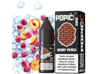 POPIC! Salt – Berry Peach (Nic Salt 20 mg) – 10 ml