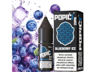 POPIC! Salt – Blueberry Ice (Nic Salt 20 mg) – 10 ml