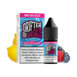Drifter Bar Salts Lemon & Blue Raspberry 10mg (Vychlazená limonáda s modrými malinami) 10ml